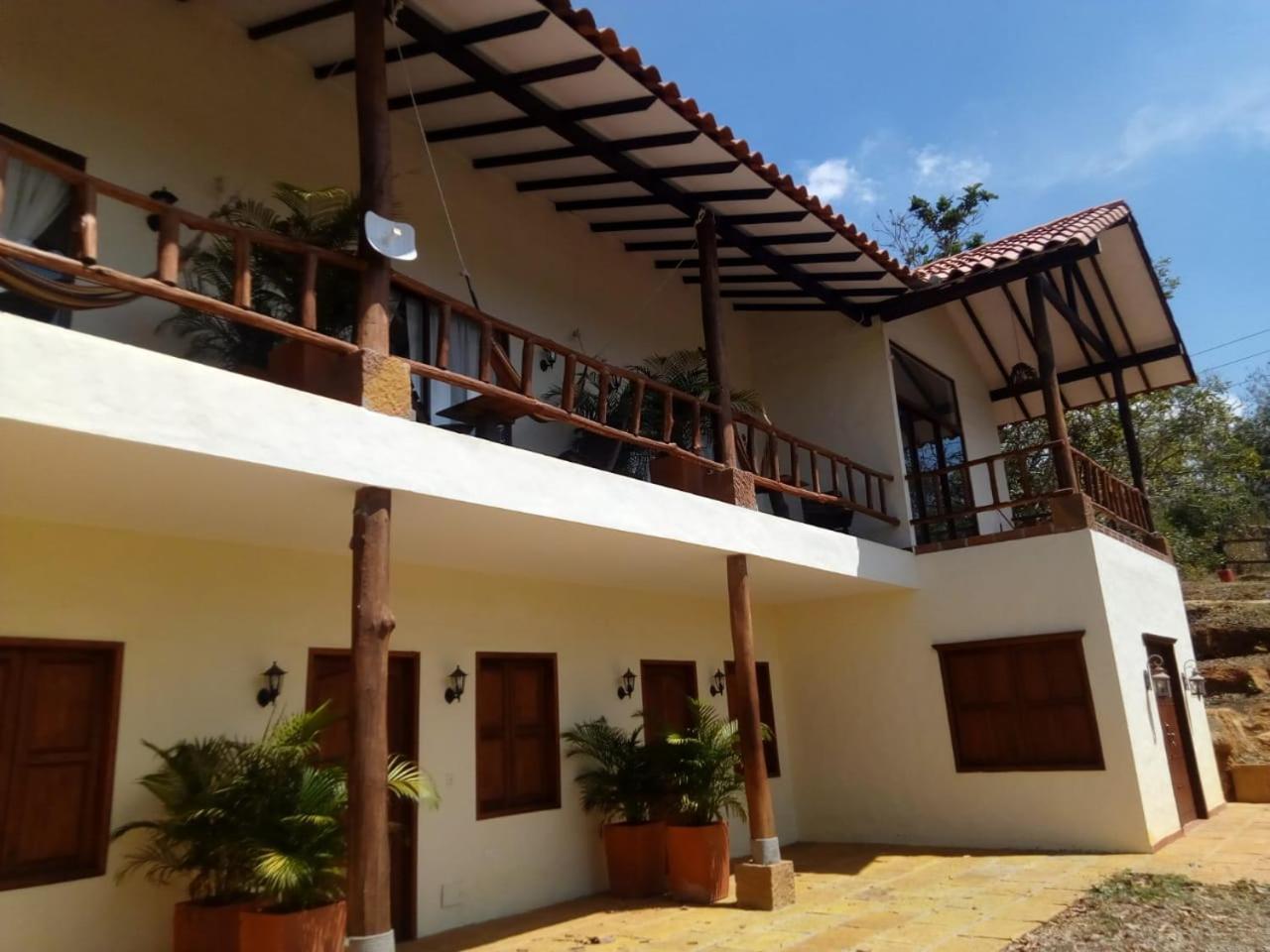 Casa De Teja Barichara Villa Exterior photo