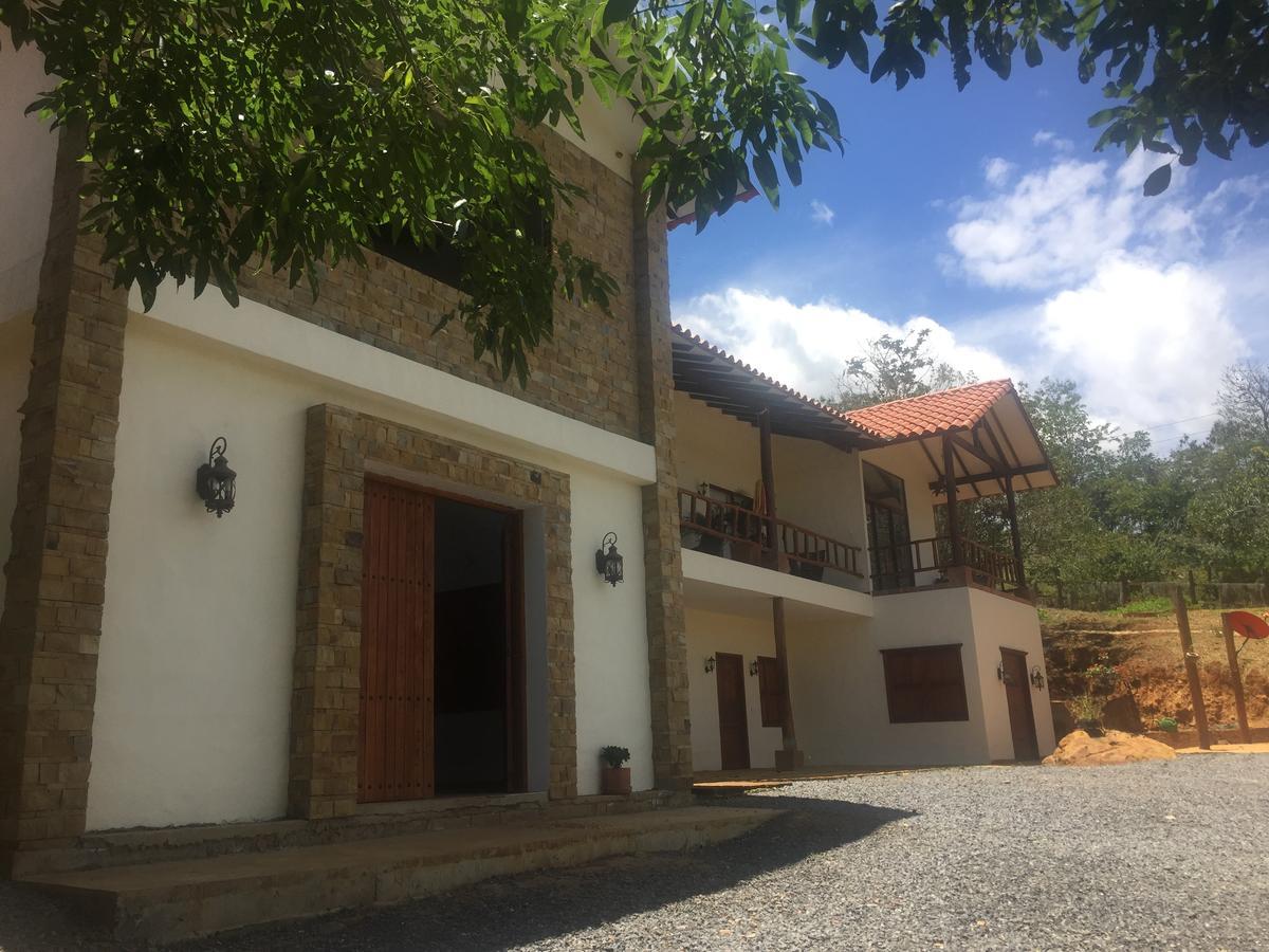 Casa De Teja Barichara Villa Exterior photo